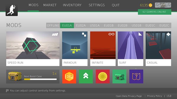 疯狂跳跃下载手机版中文版（bhop pro） v2.0.9 screenshot 1
