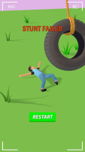 人偶特技英雄游戏安卓版下载（Ragdoll Stunt Hero） v0.2 screenshot 2