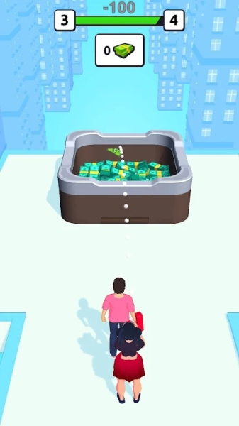 美刀冲刺3D游戏手机安卓版（Cash Rush 3D）