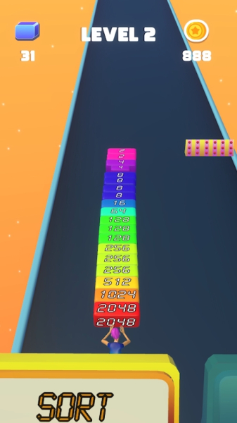 2048合并冲刺游戏官方版（Merge Rush）