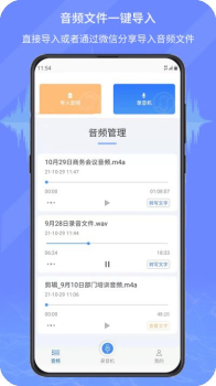 音频文件和录音转文字app手机版 v1.0.1 screenshot 1