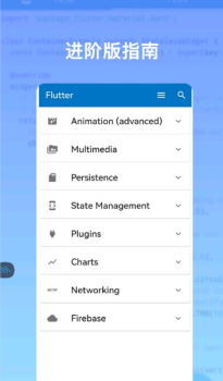 Flutter宝典编程代码学习app安卓版 v1.0.1 screenshot 1