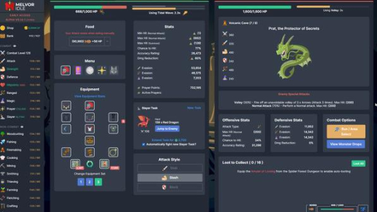 Melvor Idle游戏中文手机版 v1.0 screenshot 4