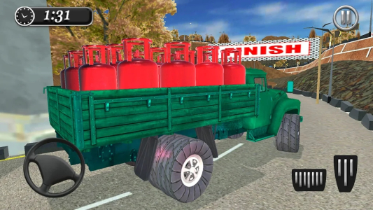 秋名山卡车模拟器游戏官方安卓版（Euro Truck Driver Simulator） v1.0 screenshot 2