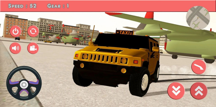 出租车漂移模拟器游戏手机版（Taxi Drift Simulator） v2.6 screenshot 2