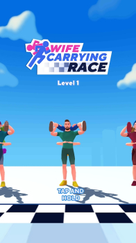 背老婆大闯关游戏安卓版（Wife Carrying Race） v0.2 screenshot 1