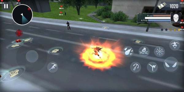 绳索英雄求生游戏手机版（Super Rope Hero） v2.2 screenshot 3