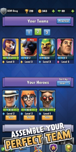 砖头战神冲锋游戏安卓版（Brick Hero Clash） v21.47.221 screenshot 2