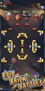 砖头战神冲锋游戏安卓版（Brick Hero Clash） v21.47.221 screenshot 3