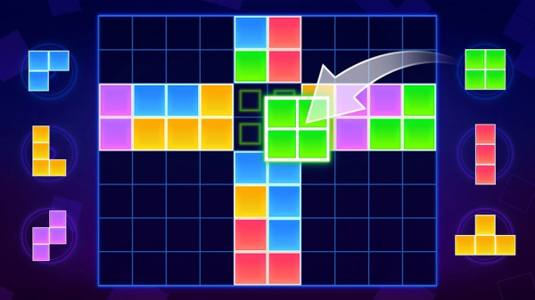 像素彩砖拼图游戏安卓手机版（Block Puzzle）