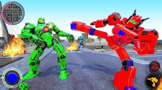 飓风机器人英雄游戏官方版（Hurricane Tornado Robot Transforming City Rescue） v1.0.13 screenshot 2