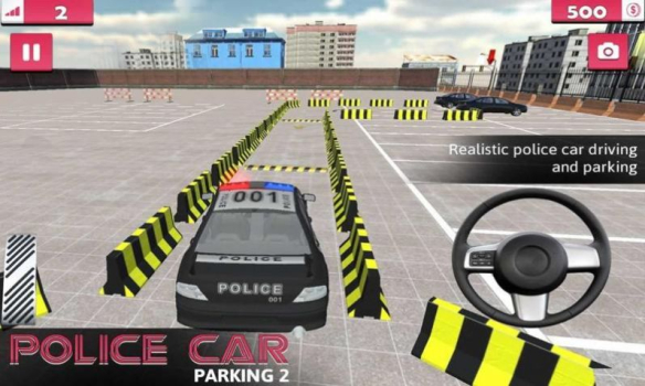 警用停车场2游戏中文汉化版（Police Car Parking 2） v1.1.1 screenshot 4