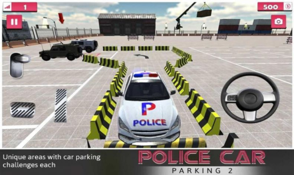 警用停车场2游戏中文汉化版（Police Car Parking 2） v1.1.1 screenshot 3