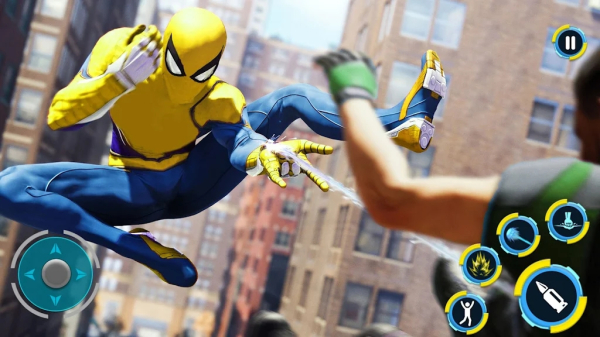 蜘蛛侠帮派决斗3D游戏手机版下载（Spider Super Hero Gangster 3D）