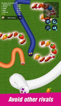 Worm io贪吃蛇游戏安卓版（Worm io Slither Zone） v1.0.2 screenshot 2