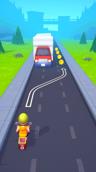 纸童赛跑游戏安卓版下载（Paper Boy Race） v1.0.7 screenshot 4