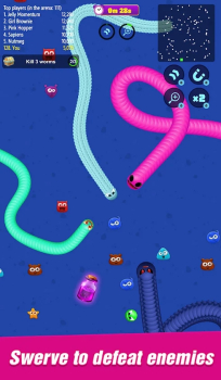 Worm io贪吃蛇游戏安卓版（Worm io Slither Zone） v1.0.2 screenshot 1