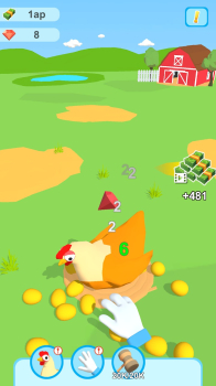 闲置鸡点击器游戏安卓版下载（Idle Chicken Clicker） v1.0.0 screenshot 3