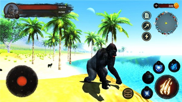 猩猩森林冒险游戏安卓最新版（The Gorilla） v1.0.7 screenshot 4