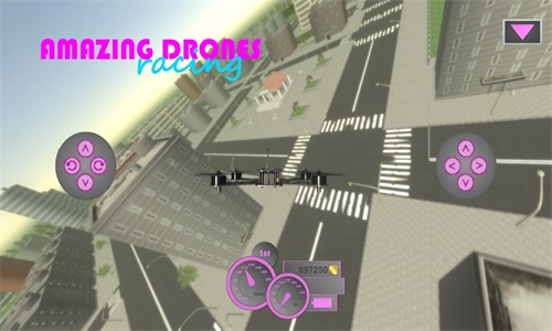 惊人的无人机比赛游戏安卓中文版（Amazing Drones Racing）