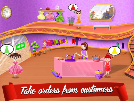 可爱服装店游戏官方版（Cute Dress Maker Shop） v1.0.6 screenshot 3