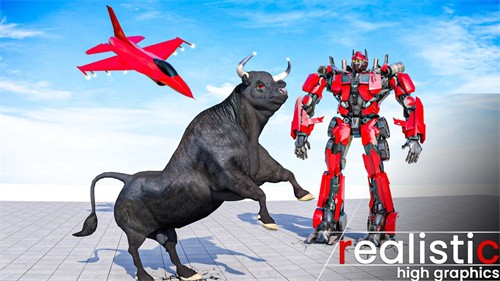 愤怒野牛赛跑游戏安卓版下载（Crazy vs real bull run）
