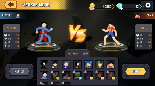 超级刺客大战游戏中文版(Super Stickman Fight)