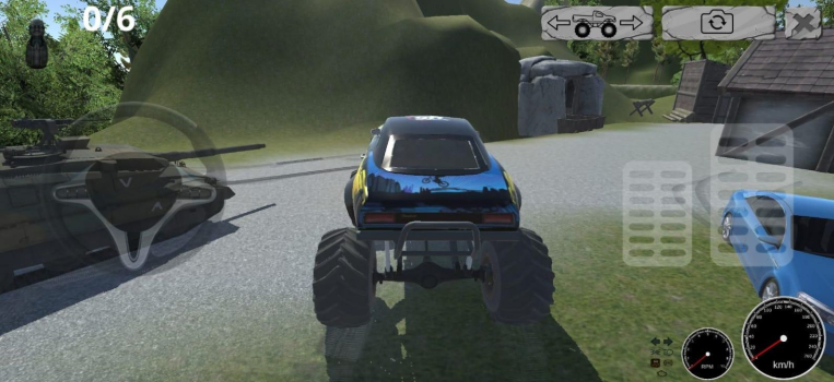 岛上的怪物卡车游戏手机版(Monster Truck On The Island) v1.0 screenshot 1