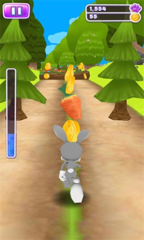 疯狂兔子快跑游戏安卓中文版（Bunny Run Racing） v1.3.1 screenshot 2