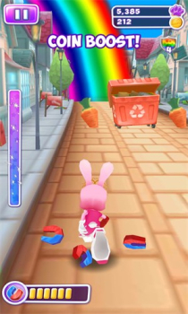 疯狂兔子快跑游戏安卓中文版（Bunny Run Racing） v1.3.1 screenshot 3