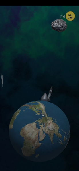 火箭阻止小行星游戏安卓版下载（OrioN）