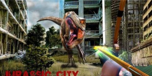 城市恐龙射箭狩猎游戏安卓版（City Dinosaur Archery Hunting） v1.4 screenshot 2