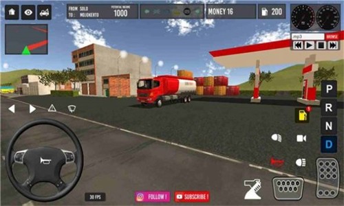 石油货物运输车游戏中文版（Oil Cargo Transport Truck）