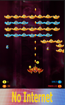 飞鸡射手入侵者攻击游戏（Chicken Shooter Invader Attack） v1.6 screenshot 3