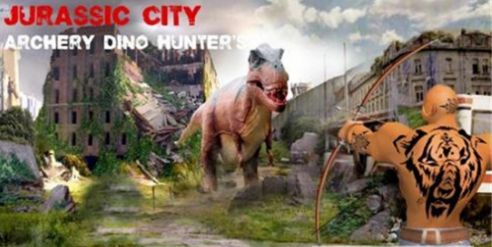 城市恐龙射箭狩猎游戏安卓版（City Dinosaur Archery Hunting） v1.4 screenshot 3