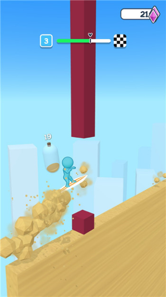 沙滩冲浪者3D游戏安卓版下载（Sand Surfer 3D）