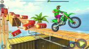 疯狂自行车表演赛3游戏中文版下载（Crazy Bike Racing Stunt 3 Game） v3.0 screenshot 1