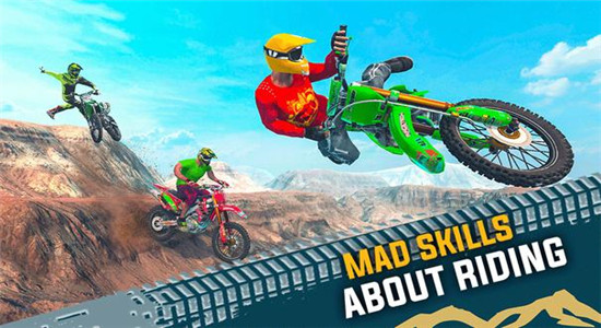 疯狂自行车表演赛3游戏中文版下载（Crazy Bike Racing Stunt 3 Game）