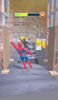 Flex Run 3D超级英雄团队游戏安卓版（Flex Run 3D Superhero Squad） v1.0.2 screenshot 1