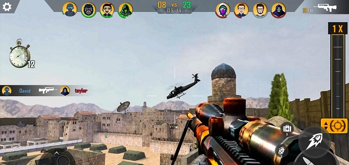 Fps步枪打靶游戏安卓版（Fps Rifle Games Gun Games 3d） v1.0 screenshot 1