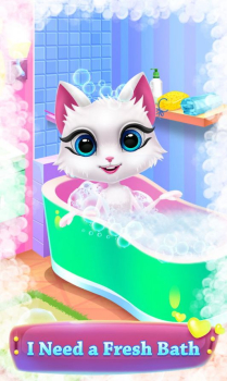 凯蒂猫独角兽洗澡游戏汉化版（Kitty Kate Unicorn Daily Caring） v1.0.5 screenshot 1