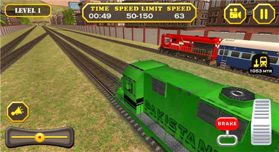 印度火车模拟驾驶游戏中文手机版（India VS Pakistan Train Racing）