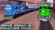 印度火车模拟驾驶游戏中文手机版(India VS Pakistan Train Racing) v1.6 screenshot 2