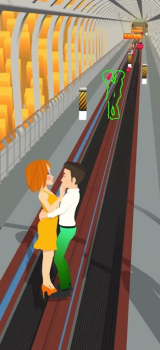 在自动扶梯上跳舞游戏安卓版下载（Escalator Slide） v1.0.0 screenshot 3