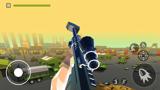 火柴人fps射击游戏手机版（Pocket FPS Trigger） v1.0 screenshot 1