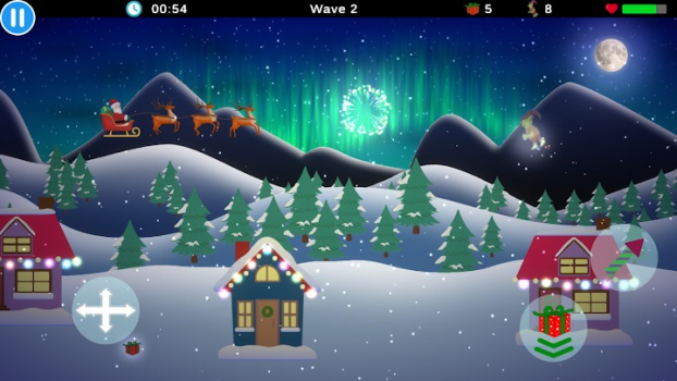 圣诞老人和麋鹿圣诞快乐游戏中文版（Santa Trolls Merry Christmas） v1.0 screenshot 1