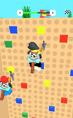 方块人组合赛跑游戏安卓版下载（Brick Race）