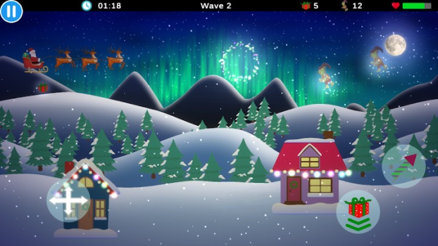 圣诞老人和麋鹿圣诞快乐游戏中文版（Santa Trolls Merry Christmas） v1.0 screenshot 3