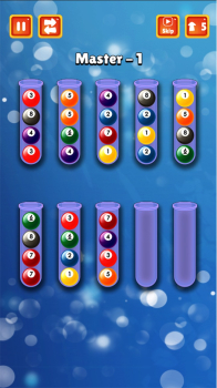 台球排序拼图游戏安卓版下载（Billiard Ball Sort Puzzle） v1.0 screenshot 1