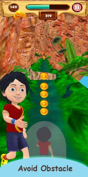 湿婆神庙丛林跑游戏安卓中文版（Shiva Temple Jungle Run） v1.0.0 screenshot 1